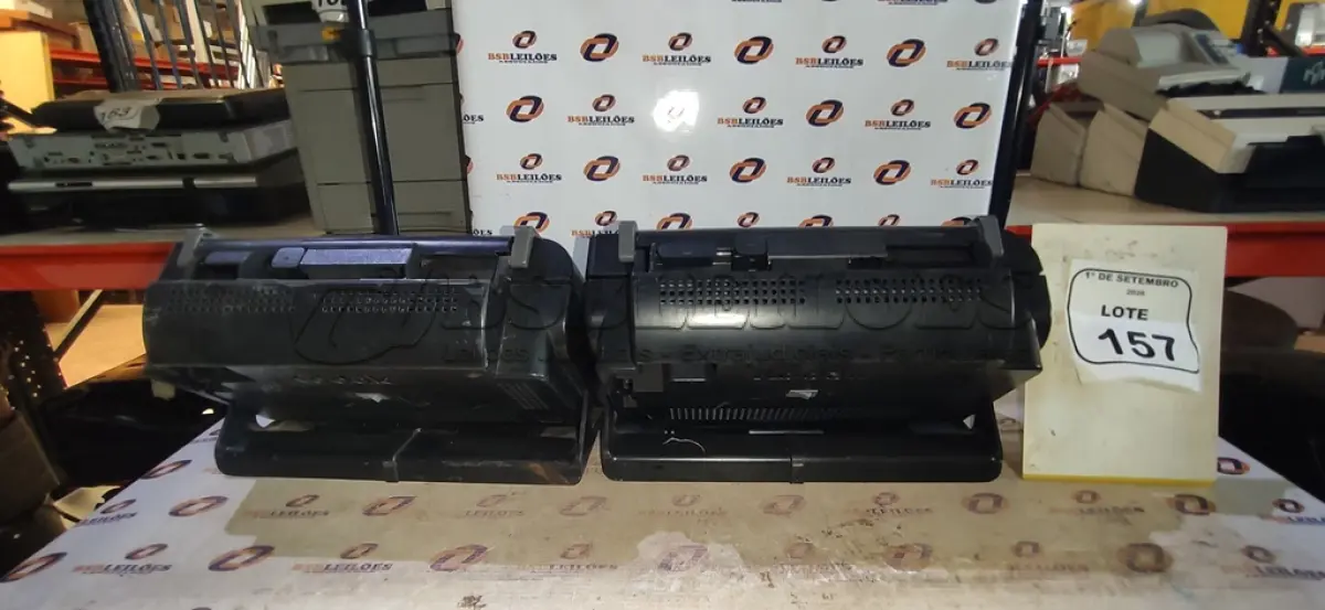 LOTE 157 - 02 SCANNERS MODELO I2400 MARCA KODAK. (NO ESTADO) ATENÇÃO! FAZER A VISITAÇÃO ANTES DE ARREMATAR, NÃO SABEMOS SE FUNCIONA, LEILÃO NÃO TEM GARANTIA E NEM DEVOLUÇÃO, SUJEITO A POSSÍVEIS AVARIAS VISÍVEIS/OCULTAS E/OU AUSÊNCIA DE COMPONENTES.