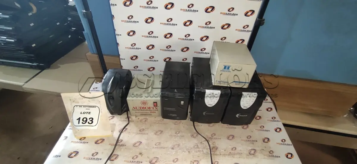 LOTE 193 - 06 ESTABILIZADORES DE MARCA E MODELOS DIVERSOS. (NO ESTADO) ATENÇÃO! FAZER A VISITAÇÃO ANTES DE ARREMATAR, NÃO SABEMOS SE FUNCIONA, LEILÃO NÃO TEM GARANTIA E NEM DEVOLUÇÃO, SUJEITO A POSSÍVEIS AVARIAS VISÍVEIS/OCULTAS E/OU AUSÊNCIA DE COMPONENTES.