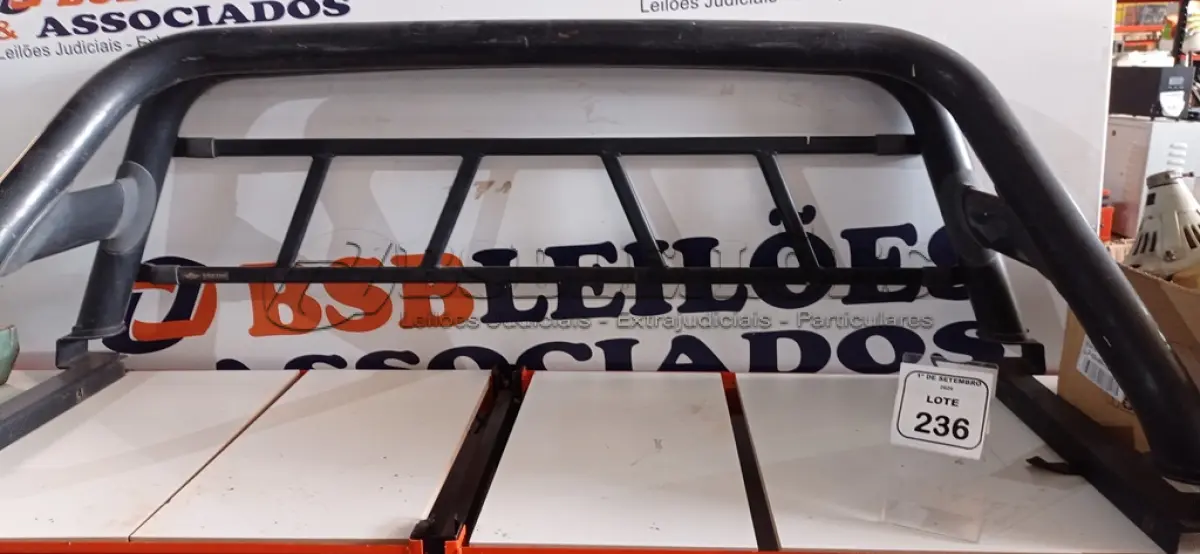 LOTE 236 - 01 SANTO ANTÔNIO AUTOMOTIVO MODELOS S-10. (NO ESTADO) ATENÇÃO! FAZER A VISITAÇÃO ANTES DE ARREMATAR, NÃO SABEMOS SE FUNCIONA, LEILÃO NÃO TEM GARANTIA E NEM DEVOLUÇÃO, SUJEITO A POSSÍVEIS AVARIAS VISÍVEIS/OCULTAS E/OU AUSÊNCIA DE COMPONENTES.