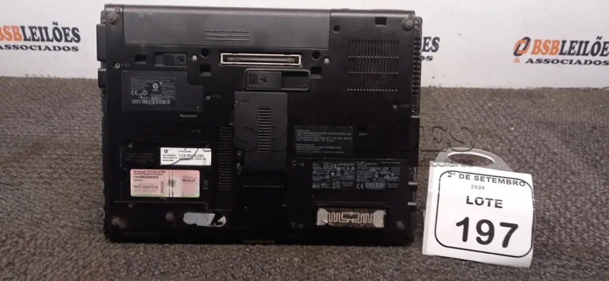 LOTE 197 - 01 NOTEBOOK MODELO ELITEBOOK 6930P MARCA HP SEM FONTE. (NO ESTADO) ATENÇÃO! FAZER A VISITAÇÃO ANTES DE ARREMATAR, NÃO SABEMOS SE FUNCIONA, LEILÃO NÃO TEM GARANTIA E NEM DEVOLUÇÃO, SUJEITO A POSSÍVEIS AVARIAS VISÍVEIS/OCULTAS E/OU AUSÊNCIA DE COMPONENTES.