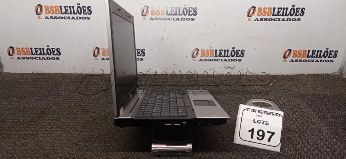 LOTE 197 - 01 NOTEBOOK MODELO ELITEBOOK 6930P MARCA HP SEM FONTE. (NO ESTADO) ATENÇÃO! FAZER A VISITAÇÃO ANTES DE ARREMATAR, NÃO SABEMOS SE FUNCIONA, LEILÃO NÃO TEM GARANTIA E NEM DEVOLUÇÃO, SUJEITO A POSSÍVEIS AVARIAS VISÍVEIS/OCULTAS E/OU AUSÊNCIA DE COMPONENTES.