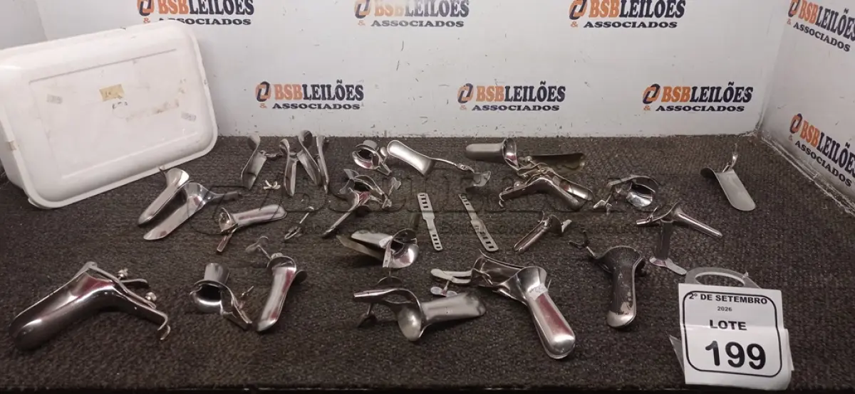 LOTE 199 - 01 LOTE COM DIVERSOS EQUIPAMENTOS GINECOLÓGICOS DE MODELOS DIVERSOS. (NO ESTADO) ATENÇÃO! FAZER A VISITAÇÃO ANTES DE ARREMATAR, NÃO SABEMOS SE FUNCIONA, LEILÃO NÃO TEM GARANTIA E NEM DEVOLUÇÃO, SUJEITO A POSSÍVEIS AVARIAS VISÍVEIS/OCULTAS E/OU AUSÊNCIA DE COMPONENTES.