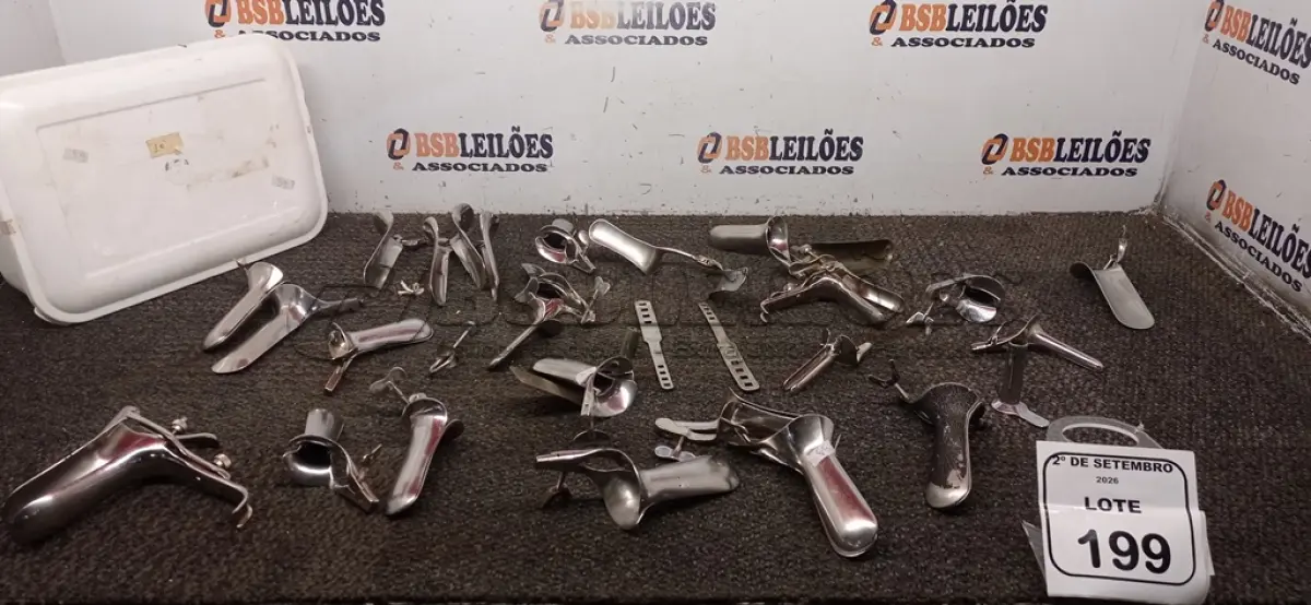 LOTE 199 - 01 LOTE COM DIVERSOS EQUIPAMENTOS GINECOLÓGICOS DE MODELOS DIVERSOS. (NO ESTADO) ATENÇÃO! FAZER A VISITAÇÃO ANTES DE ARREMATAR, NÃO SABEMOS SE FUNCIONA, LEILÃO NÃO TEM GARANTIA E NEM DEVOLUÇÃO, SUJEITO A POSSÍVEIS AVARIAS VISÍVEIS/OCULTAS E/OU AUSÊNCIA DE COMPONENTES.
