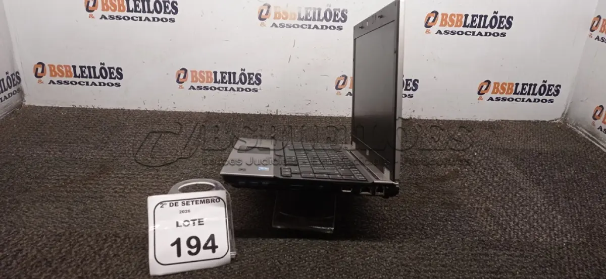 LOTE 194 - 01 NOTEBOOK MODELO ELITEBOOK 6930P MARCA HP SEM FONTE. (NO ESTADO) ATENÇÃO! FAZER A VISITAÇÃO ANTES DE ARREMATAR, NÃO SABEMOS SE FUNCIONA, LEILÃO NÃO TEM GARANTIA E NEM DEVOLUÇÃO, SUJEITO A POSSÍVEIS AVARIAS VISÍVEIS/OCULTAS E/OU AUSÊNCIA DE COMPONENTES.