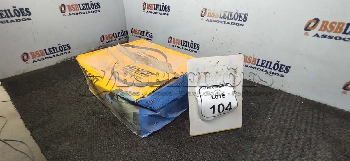 LOTE 104 - 01 CAIXA COM 13,5KG DE ARGAMASSA POLIMÉRICA IMPERMEÁVEL E FLEXÍVEL MARCA VEDACIT. (NO ESTADO) ATENÇÃO! FAZER A VISITAÇÃO ANTES DE ARREMATAR, NÃO SABEMOS SE FUNCIONA, LEILÃO NÃO TEM GARANTIA E NEM DEVOLUÇÃO, SUJEITO A POSSÍVEIS AVARIAS VISÍVEIS/OCULTAS E/OU AUSÊNCIA DE COMPONENTES.