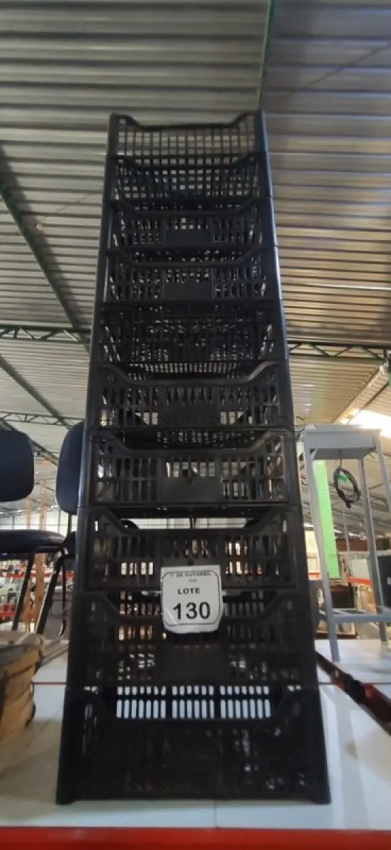 LOTE 130 - 10 CESTAS ORGANIZADORAS. (NO ESTADO) ATENÇÃO! FAZER A VISITAÇÃO ANTES DE ARREMATAR, NÃO SABEMOS SE FUNCIONA, LEILÃO NÃO TEM GARANTIA E NEM DEVOLUÇÃO, SUJEITO A POSSÍVEIS AVARIAS VISÍVEIS/OCULTAS E/OU AUSÊNCIA DE COMPONENTES.
