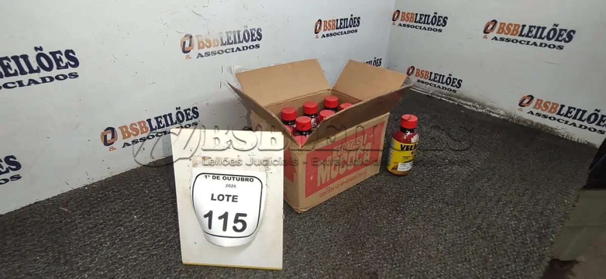 LOTE 115 - 12 FRASCOS DE TINGIDOR PARA COLORAÇÃO DE VERNIZ E SELADORA PARA MADEIRA NA COR TABACO DE 200ML CADA MARCA MOCOCA. (NO ESTADO) ATENÇÃO! FAZER A VISITAÇÃO ANTES DE ARREMATAR, NÃO SABEMOS SE FUNCIONA, LEILÃO NÃO TEM GARANTIA E NEM DEVOLUÇÃO, SUJEITO A POSSÍVEIS AVARIAS VISÍVEIS/OCULTAS E/OU AUSÊNCIA DE COMPONENTES.