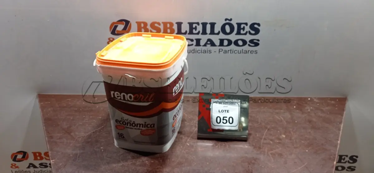 LOTE 050 - 01 BALDE DE SELADOR ACRÍLICO DE 16L MARCA RENOCRIL. (NO ESTADO) ATENÇÃO! FAZER A VISITAÇÃO ANTES DE ARREMATAR, NÃO SABEMOS SE FUNCIONA, LEILÃO NÃO TEM GARANTIA E NEM DEVOLUÇÃO, SUJEITO A POSSÍVEIS AVARIAS VISÍVEIS/OCULTAS E/OU AUSÊNCIA DE COMPONENTES.