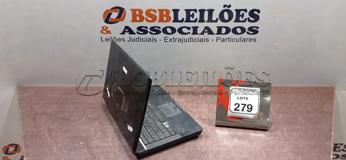 LOTE 279 - 01 NOTEBOOK MARCA POSITIVO SEM FONTE. (NO ESTADO) ATENÇÃO! FAZER A VISITAÇÃO ANTES DE ARREMATAR, NÃO SABEMOS SE FUNCIONA, LEILÃO NÃO TEM GARANTIA E NEM DEVOLUÇÃO, SUJEITO A POSSÍVEIS AVARIAS VISÍVEIS/OCULTAS E/OU AUSÊNCIA DE COMPONENTES.