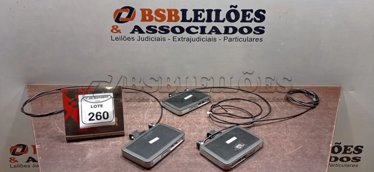 LOTE 260 - 03 MINIS PC TERMINAIS MARCA WYSE COM CABOS. (NO ESTADO) ATENÇÃO! FAZER A VISITAÇÃO ANTES DE ARREMATAR, NÃO SABEMOS SE FUNCIONA, LEILÃO NÃO TEM GARANTIA E NEM DEVOLUÇÃO, SUJEITO A POSSÍVEIS AVARIAS VISÍVEIS/OCULTAS E/OU AUSÊNCIA DE COMPONENTES.