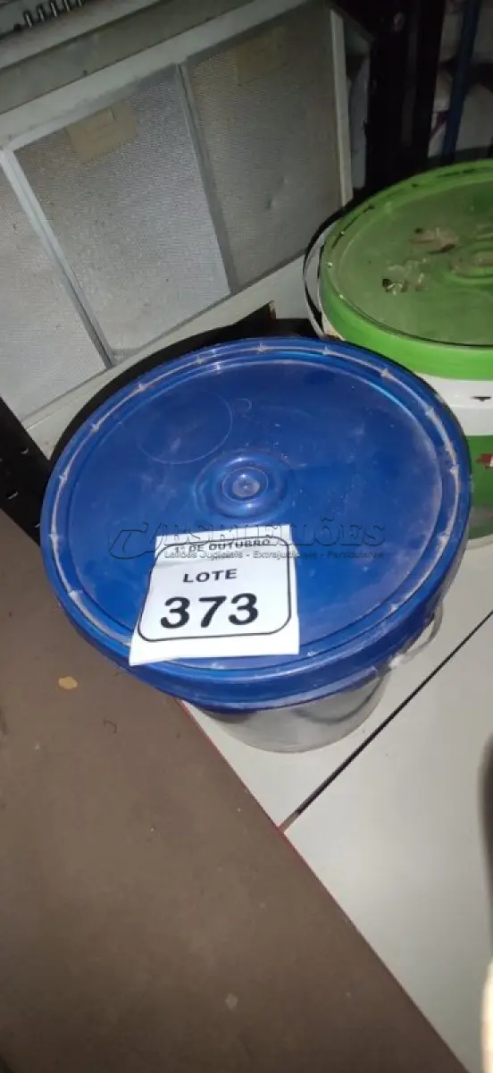 LOTE 373 - 01 BALDE DE TINTA ACRÍLICA STANDARD NA COR MELÃO ROSA FOSCO DE 16L MARCA DUCRYL. (NO ESTADO) ATENÇÃO! FAZER A VISITAÇÃO ANTES DE ARREMATAR, NÃO SABEMOS SE FUNCIONA, LEILÃO NÃO TEM GARANTIA E NEM DEVOLUÇÃO, SUJEITO A POSSÍVEIS AVARIAS VISÍVEIS/OCULTAS E/OU AUSÊNCIA DE COMPONENTES.
