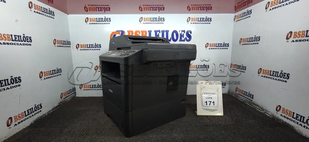 LOTE 171 - 01 IMPRESSORA MULTIFUNCIONAL MODELO MFC-8952DW MARCA BROTHER. (NO ESTADO) ATENÇÃO! FAZER A VISITAÇÃO ANTES DE ARREMATAR, NÃO SABEMOS SE FUNCIONA, LEILÃO NÃO TEM GARANTIA E NEM DEVOLUÇÃO, SUJEITO A POSSÍVEIS AVARIAS VISÍVEIS/OCULTAS E/OU AUSÊNCIA DE COMPONENTES.