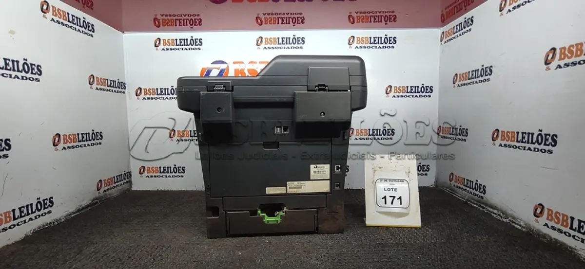 LOTE 171 - 01 IMPRESSORA MULTIFUNCIONAL MODELO MFC-8952DW MARCA BROTHER. (NO ESTADO) ATENÇÃO! FAZER A VISITAÇÃO ANTES DE ARREMATAR, NÃO SABEMOS SE FUNCIONA, LEILÃO NÃO TEM GARANTIA E NEM DEVOLUÇÃO, SUJEITO A POSSÍVEIS AVARIAS VISÍVEIS/OCULTAS E/OU AUSÊNCIA DE COMPONENTES.