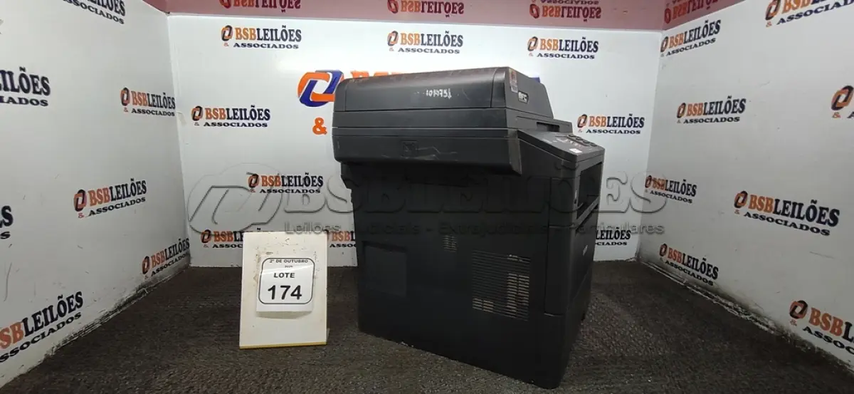 LOTE 174 - 01 IMPRESSORA MULTIFUNCIONAL MODELO MFC-8952DW MARCA BROTHER. (NO ESTADO) ATENÇÃO! FAZER A VISITAÇÃO ANTES DE ARREMATAR, NÃO SABEMOS SE FUNCIONA, LEILÃO NÃO TEM GARANTIA E NEM DEVOLUÇÃO, SUJEITO A POSSÍVEIS AVARIAS VISÍVEIS/OCULTAS E/OU AUSÊNCIA DE COMPONENTES.