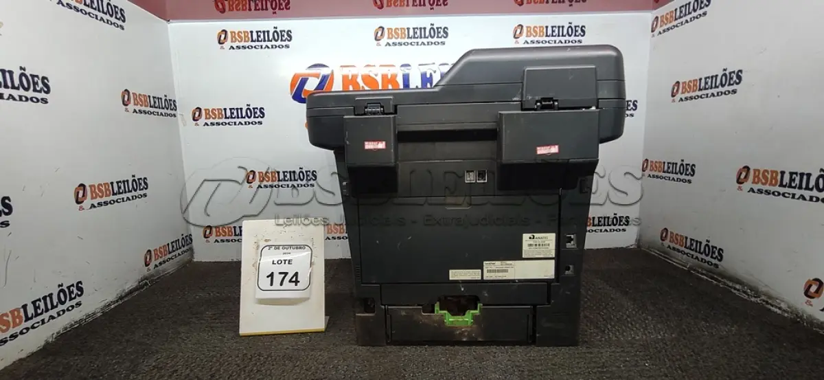 LOTE 174 - 01 IMPRESSORA MULTIFUNCIONAL MODELO MFC-8952DW MARCA BROTHER. (NO ESTADO) ATENÇÃO! FAZER A VISITAÇÃO ANTES DE ARREMATAR, NÃO SABEMOS SE FUNCIONA, LEILÃO NÃO TEM GARANTIA E NEM DEVOLUÇÃO, SUJEITO A POSSÍVEIS AVARIAS VISÍVEIS/OCULTAS E/OU AUSÊNCIA DE COMPONENTES.