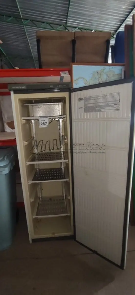 LOTE 267 - 01 FREEZER MODELO F25 STOCK MARCA PROSDÓCIMO. (NO ESTADO) ATENÇÃO! FAZER A VISITAÇÃO ANTES DE ARREMATAR, NÃO SABEMOS SE FUNCIONA, LEILÃO NÃO TEM GARANTIA E NEM DEVOLUÇÃO, SUJEITO A POSSÍVEIS AVARIAS VISÍVEIS/OCULTAS E/OU AUSÊNCIA DE COMPONENTES.