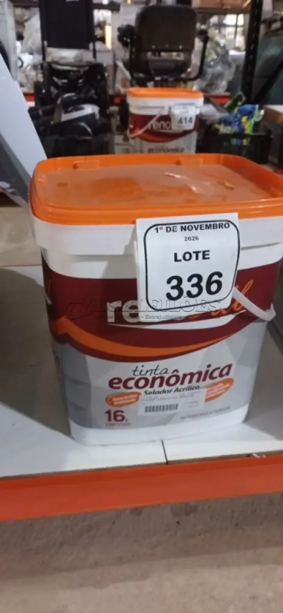 LOTE 336 - 01 BALDE DE SELADOR ACRÍLICO DE 16L MARCA RENOCRIL. (NO ESTADO) ATENÇÃO! FAZER A VISITAÇÃO ANTES DE ARREMATAR, NÃO SABEMOS SE FUNCIONA, LEILÃO NÃO TEM GARANTIA E NEM DEVOLUÇÃO, SUJEITO A POSSÍVEIS AVARIAS VISÍVEIS/OCULTAS E/OU AUSÊNCIA DE COMPONENTES.