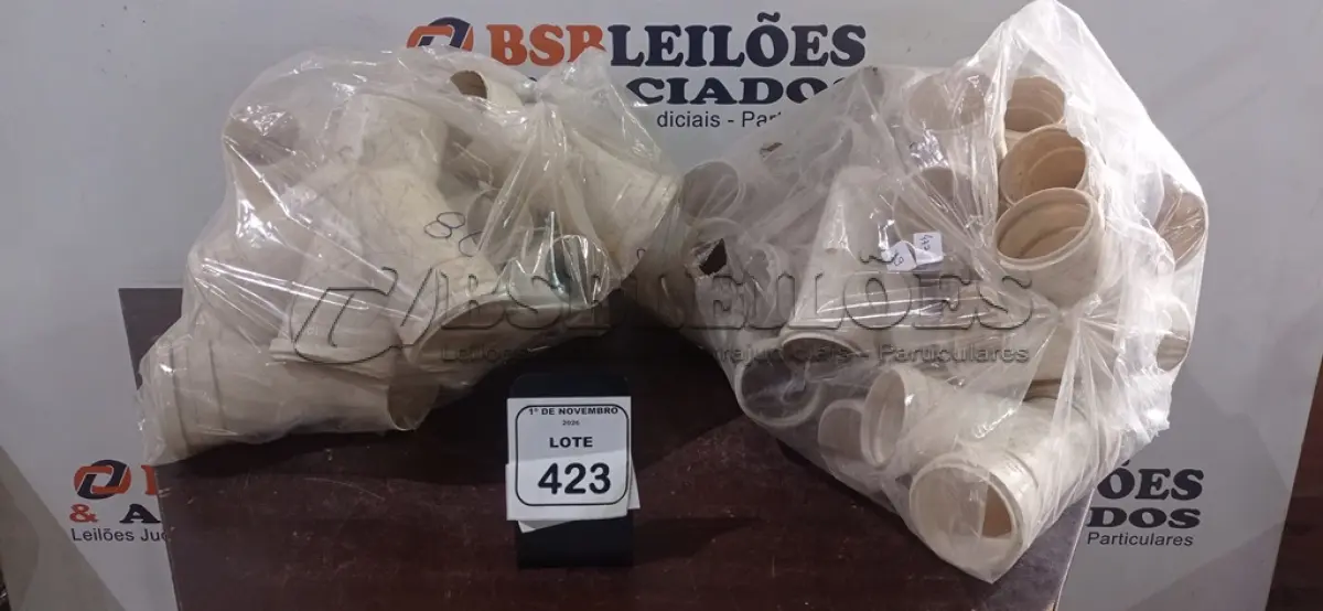 LOTE 423 - 01 LOTE COM VÁRIAS JUNÇÕES DE MODELOS E MEDIDAS DIVERSAS. (NO ESTADO) ATENÇÃO! FAZER A VISITAÇÃO ANTES DE ARREMATAR, NÃO SABEMOS SE FUNCIONA, LEILÃO NÃO TEM GARANTIA E NEM DEVOLUÇÃO, SUJEITO A POSSÍVEIS AVARIAS VISÍVEIS/OCULTAS E/OU AUSÊNCIA DE COMPONENTES.