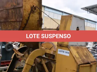 LOTE 004 - 01 BETONEIRA INDUSTRIAL C/ MOTOR (AMARELA). (NO ESTADO)
