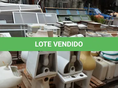 LOTE 031 - 01 LOTE CONTENDO 07 VASOS SANITÁRIOS E CAIXAS ACOPLADAS  E 02 CUBAS. (NO ESTADO) (02 PEÇAS RETIRADAS)