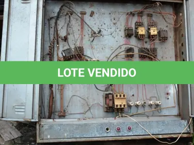 LOTE 009 - 01 QUADRO DE COMANDO PARA ENERGIA. (NO ESTADO)