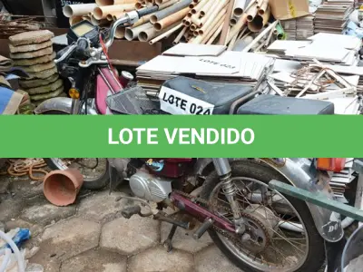 LOTE 024 - 01 MOTO SHYNERAI MODELO XY50G (SUCATA).(NO ESTADO)