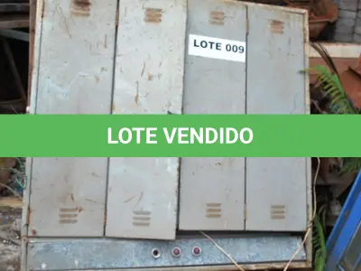LOTE 009 - 01 QUADRO DE COMANDO PARA ENERGIA. (NO ESTADO)
