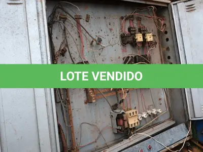 LOTE 009 - 01 QUADRO DE COMANDO PARA ENERGIA. (NO ESTADO)