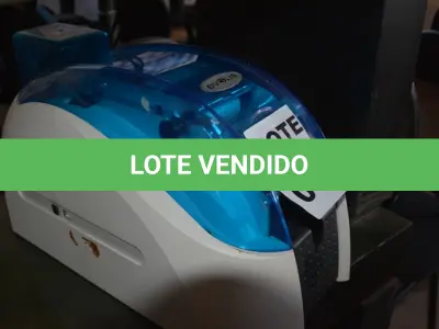 LOTE 003 - 01 IMPRESSORA DE CARTÃO MODELO: DUALYS 3 MARCA EVOLIS. (NO ESTADO)