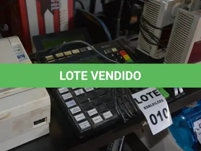 LOTE 010 - 02 TECLADOS DE CAIXA, MODELO: TEC55 USB DIS LCM23 MARCA OKI.(NO ESTADO)