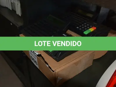 LOTE 006 - 02 TECLADOS DE CAIXA, MODELO: TEC55 USB DIS LCM23 MARCA OKI.(NO ESTADO)