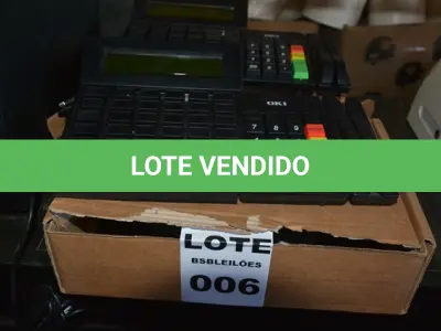 LOTE 006 - 02 TECLADOS DE CAIXA, MODELO: TEC55 USB DIS LCM23 MARCA OKI.(NO ESTADO)