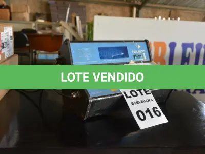 LOTE 016 - 01 MÓDULO DE BALANÇA COM CAPACIDADE MÁXIMA DE 1500K MARCA TOLEDO. (NO ESTADO)
