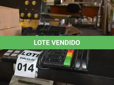 LOTE 014 - 02 TECLADOS DE CAIXA, MODELO: TEC55 USB DIS LCM23 MARCA OKI.(NO ESTADO)