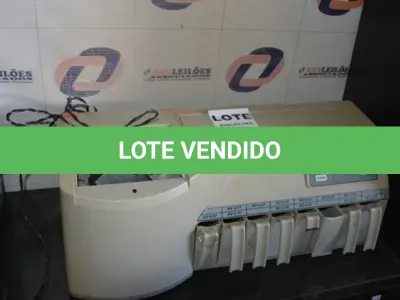 LOTE 020 - 01 MÁQUINA CONTADORA DE MOEDAS MODELO:2380 MARCA GERBO. (NO ESTADO)