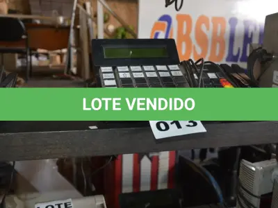 LOTE 013 - 02 TECLADOS DE CAIXA, MODELO: TEC55 USB DIS LCM23 MARCA OKI.(NO ESTADO)