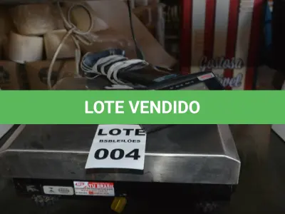 LOTE 004 - 01 BALANÇA PARA CHECKOUT   MARCA URANO.(NO ESTADO)