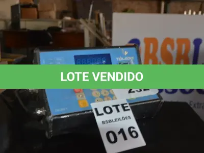 LOTE 016 - 01 MÓDULO DE BALANÇA COM CAPACIDADE MÁXIMA DE 1500K MARCA TOLEDO. (NO ESTADO)