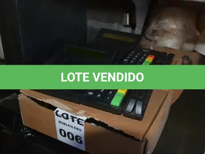 LOTE 006 - 02 TECLADOS DE CAIXA, MODELO: TEC55 USB DIS LCM23 MARCA OKI.(NO ESTADO)