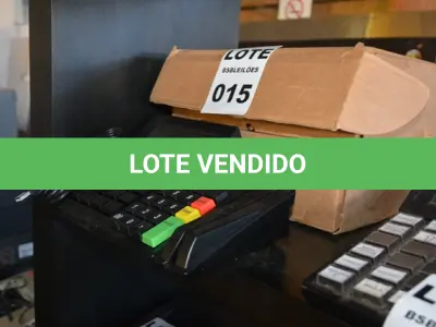 LOTE 015 - 02 TECLADOS DE CAIXA, MODELO: TEC55 USB DIS LCM23 MARCA OKI.(NO ESTADO)