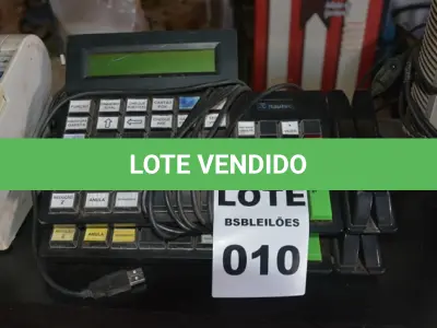 LOTE 010 - 02 TECLADOS DE CAIXA, MODELO: TEC55 USB DIS LCM23 MARCA OKI.(NO ESTADO)