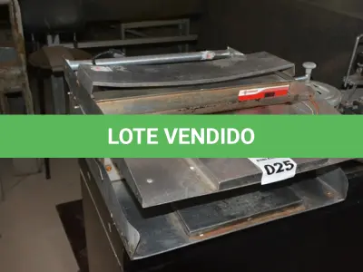 LOTE 025 - 01 EMBALADORA INOX INCOMPLETAS. (NO ESTADO)