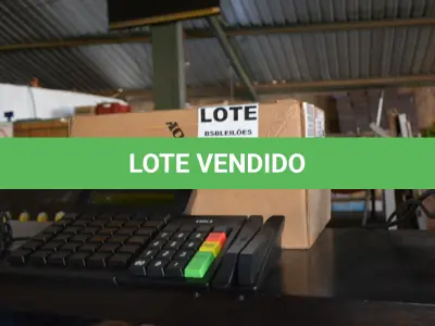 LOTE 017 - 02 TECLADOS DE CAIXA, MODELO: TEC55 USB DIS LCM23 MARCA OKI.(NO ESTADO)
