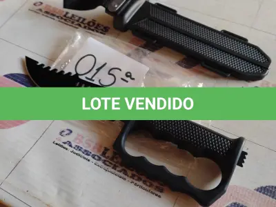 LOTE 015 - 01 FACA ESPORTIVA.( NO ESTADO)