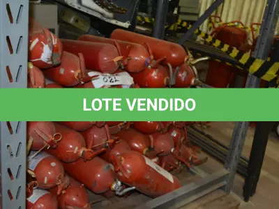 LOTE 021 - 01-LOTE CONTENDO APX 35 EXTINTORES P/INCENDIO B.C (NO ESTADO)