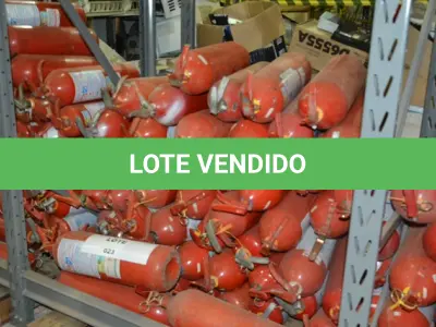 LOTE 023 - 01-LOTE CONTENDO APX 35 EXTINTORES P/INCENDIO B.C (NO ESTADO)