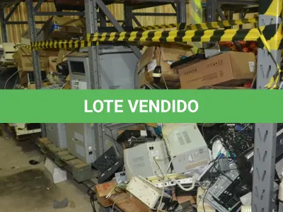 LOTE 018 - 01-LOTE CONTENDO IMPRESSORAS, AR-CONDICIONADOS, MICROONDAS, CAFETEIRA, FILMADORA E TECLADOS (NO ESTADO)