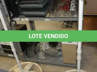 LOTE 004 - 01-CIRCULADOR DE AR,03- VENTILADORES SENDO 01 VENTILADOR S/PÉ (NO ESTADO)
