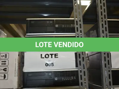 LOTE 005 - 04- CPUS MARCA HP(NO ESTADO)