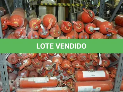 LOTE 029 - 01-LOTE CONTENDO APX 35 EXTINTORES P/INCENDIO B.C (NO ESTADO)